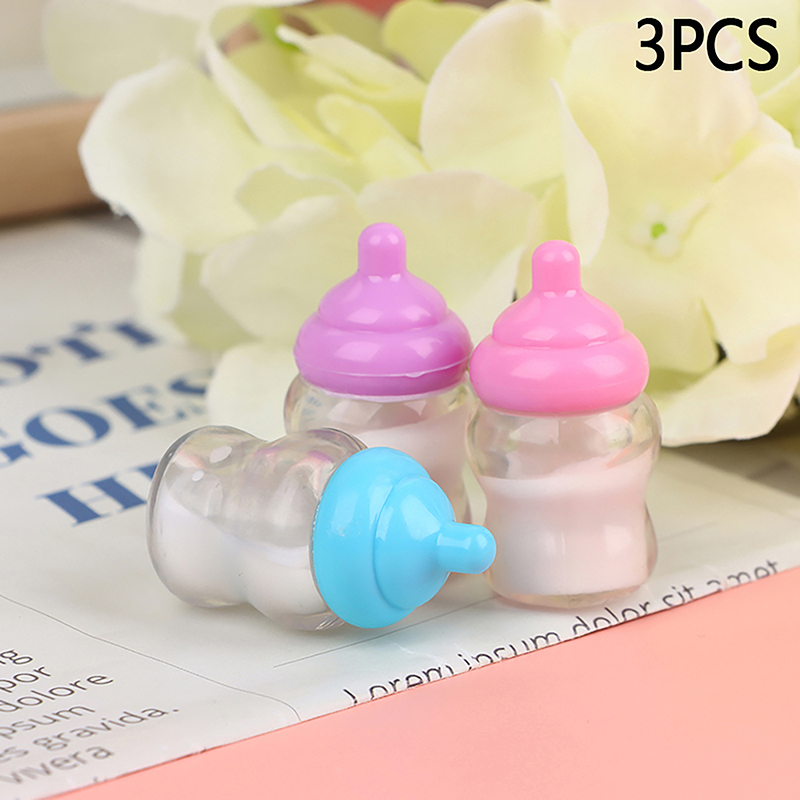 Zwitsal Baby Products - 3PCS Dollhouse Baby Bottle Accessories Play
