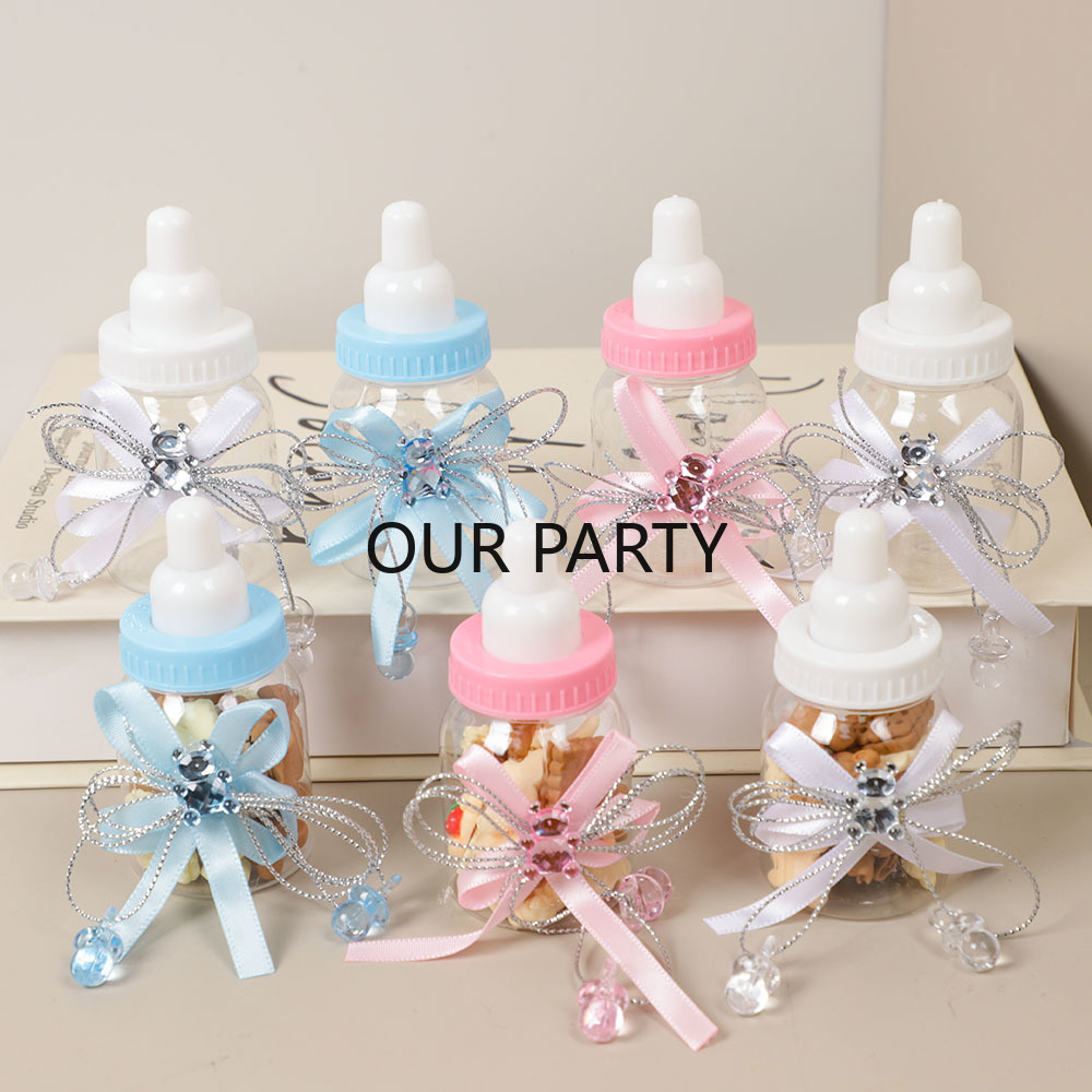 Zwitsal Baby Products - 6/12Pcs Plastic Feeding Bottle Bear Candy
