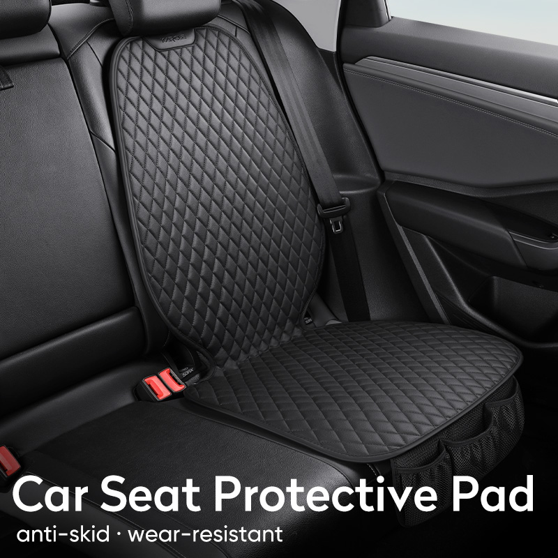 Infant Car Seat Cover - PU Leather Car Seat Protector for