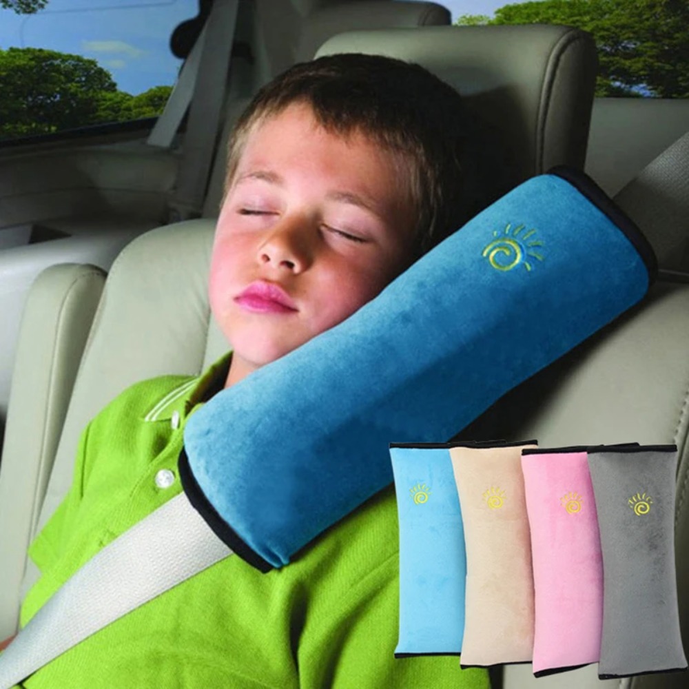 Infant Car Seat Cover - Car Seat Pillow Neck Kids Travel