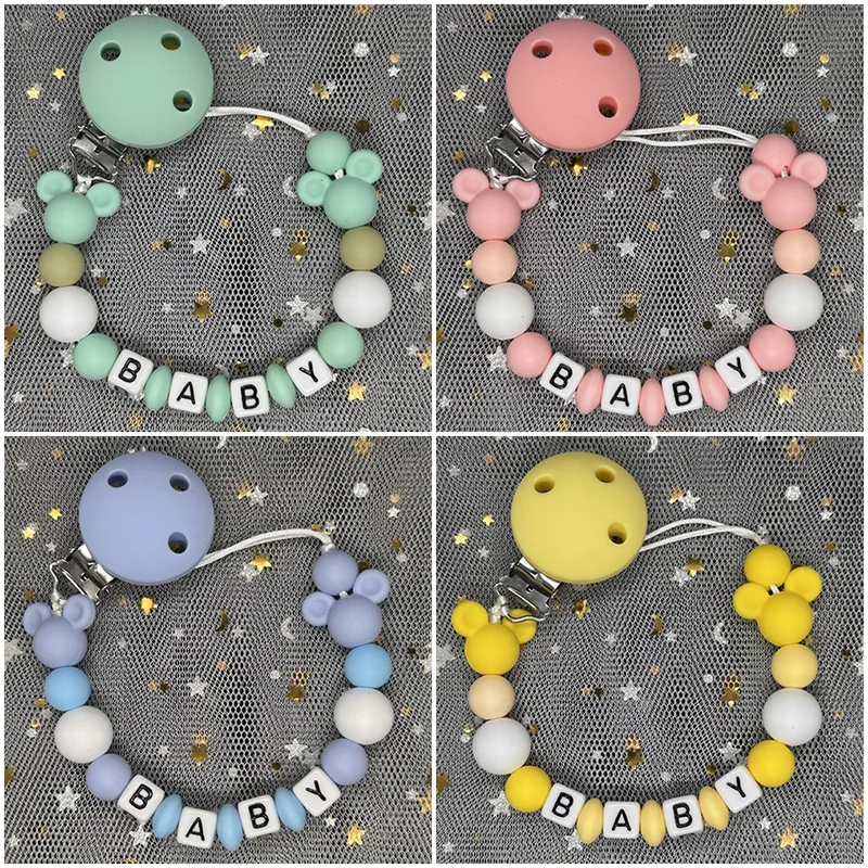 Zwitsal Baby Products - Baby Pacifier Clip Personalised Name Dummy