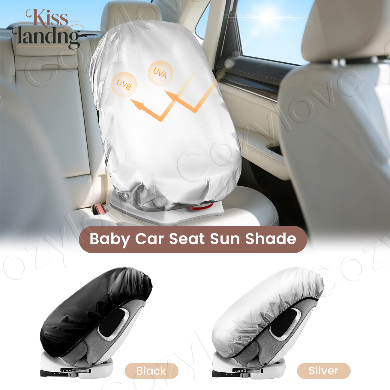 Universal Infant Car  Seat Sun - огляд і ціна Infant Car Seat Cover