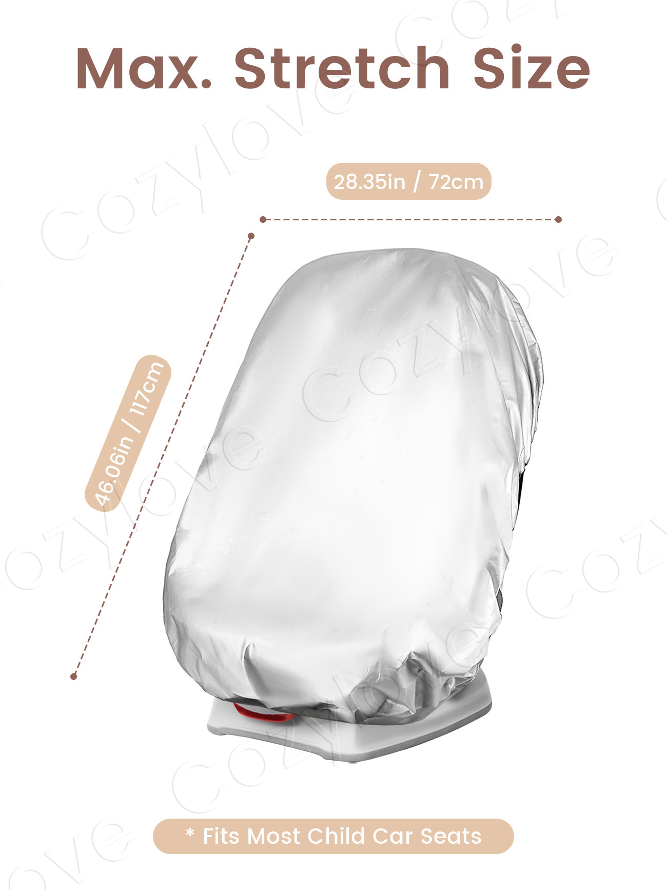 Universal Infant Car  Seat Sun - огляд і ціна Infant Car Seat Cover