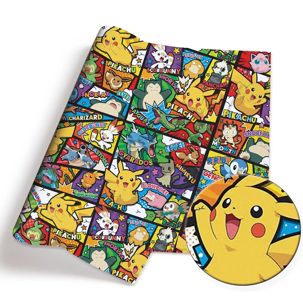 Pokemon Cartoon Fabric140*50cm - огляд і ціна Baby Products Dropshipping