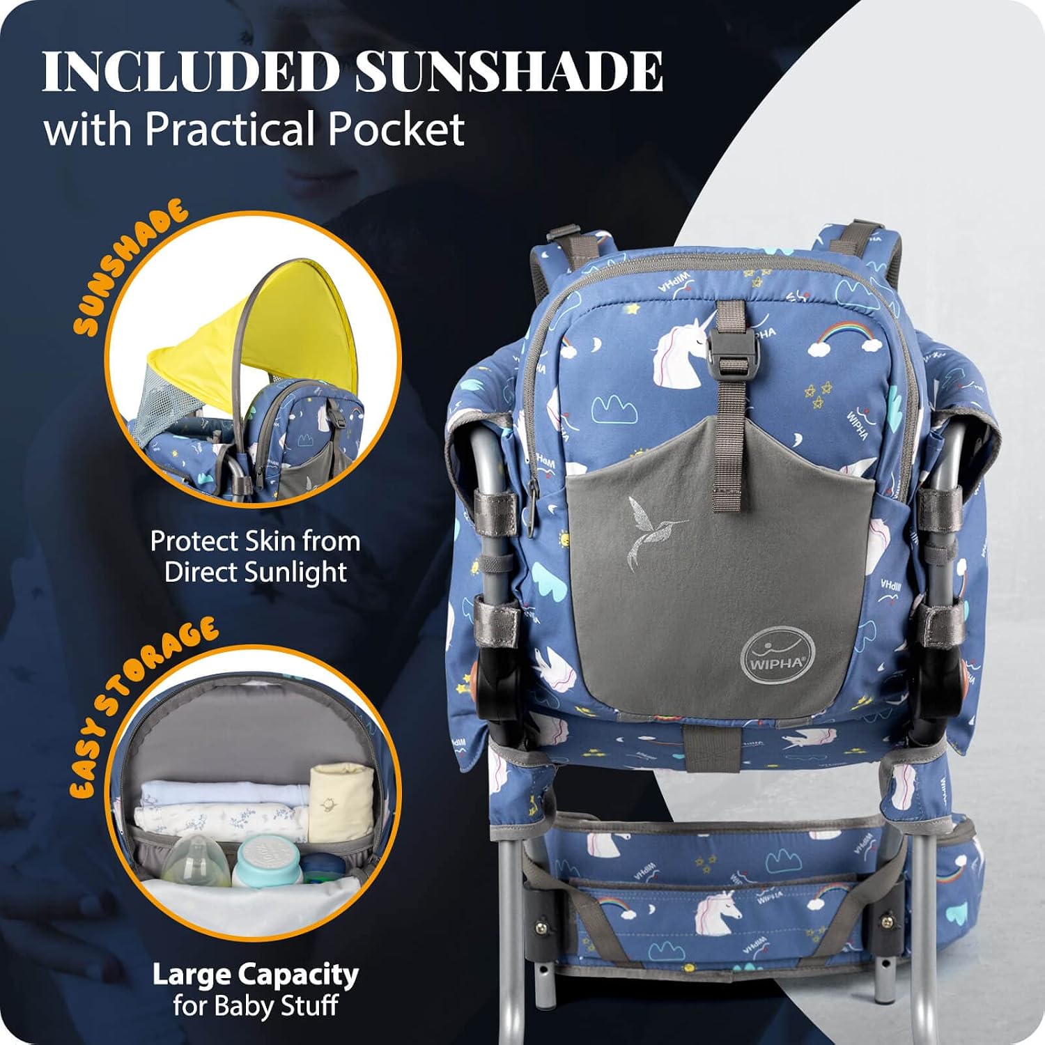Ultralight Baby Backpack Carri - огляд і ціна Ergonomic Baby Carrier