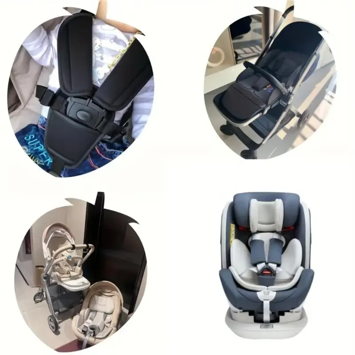 Baby Car Seat Belt Pads Univer - огляд і ціна Infant Car Seat Cover