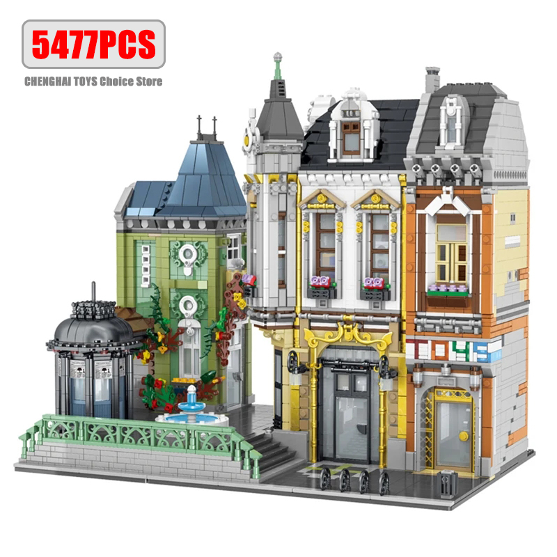5477pcs URGE Street View Sets  - огляд і ціна Lego Set City